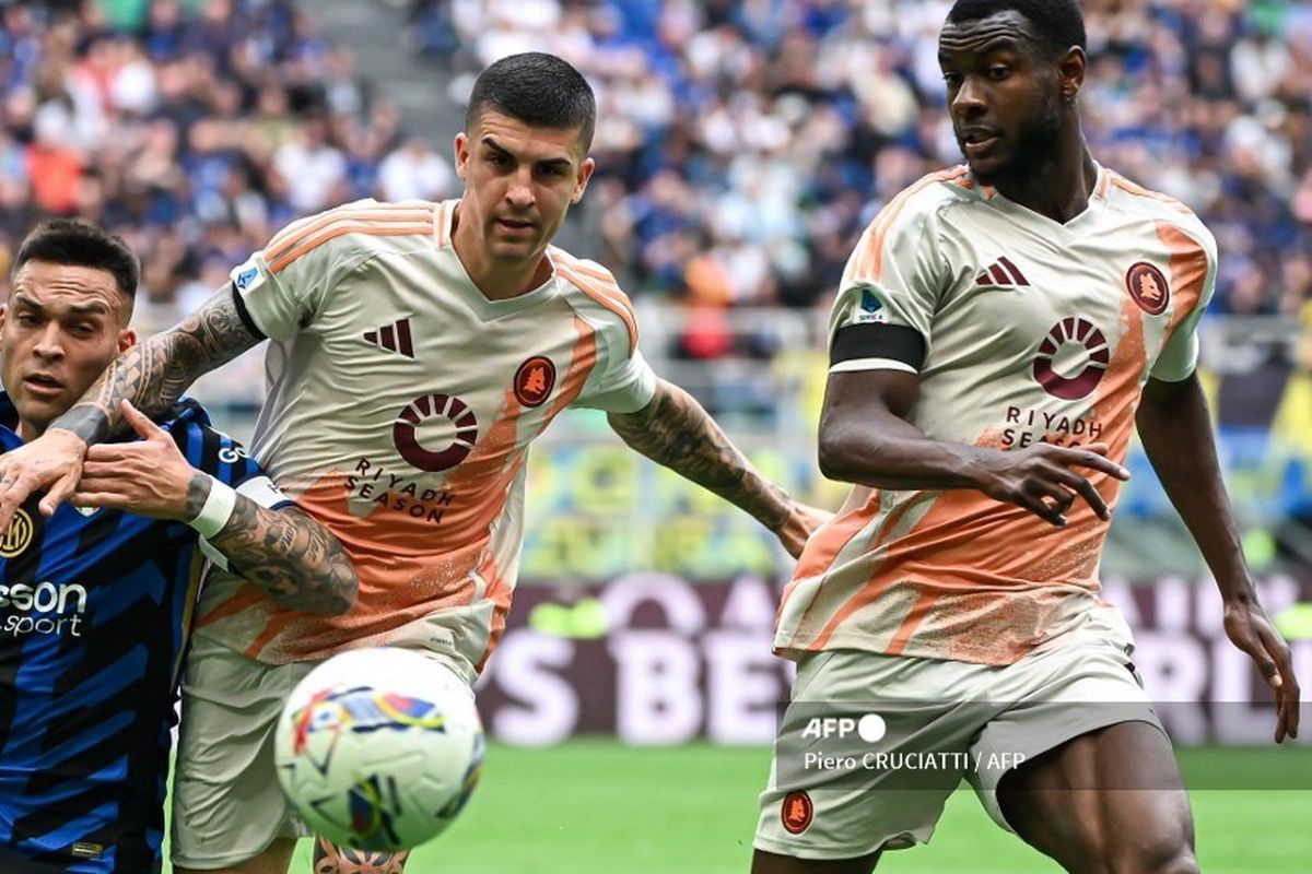 AS Roma Gagal Penalti 3 Kali Beruntun vs Lille
